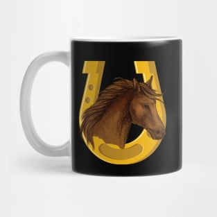 Golden stallion Mug